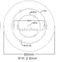 15w 6500k no need driver leading edge candle light alternating current led module