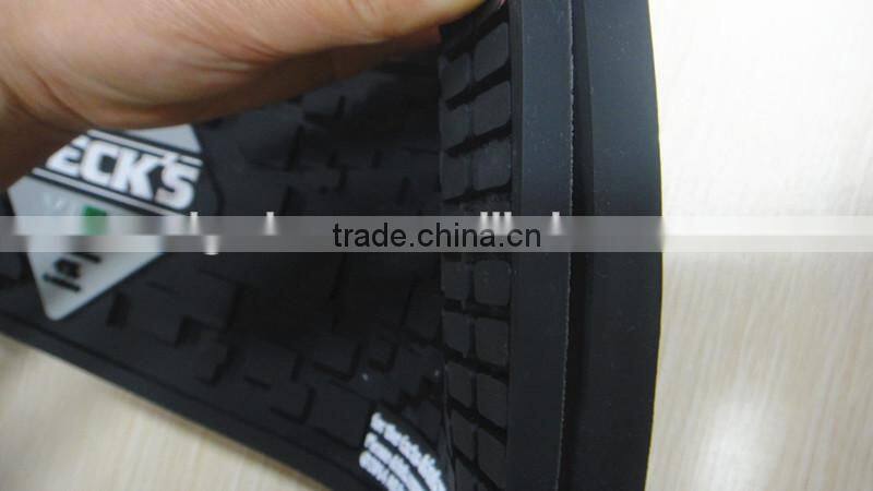 eco-friendly soft pvc bar mats,soft pvc rubber bar mats,bar mat with pvc coaster