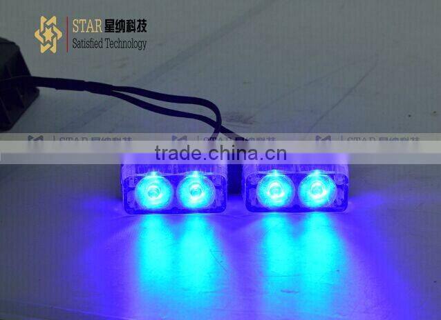 4PCS led ambulance 12V-24V flashing grill light