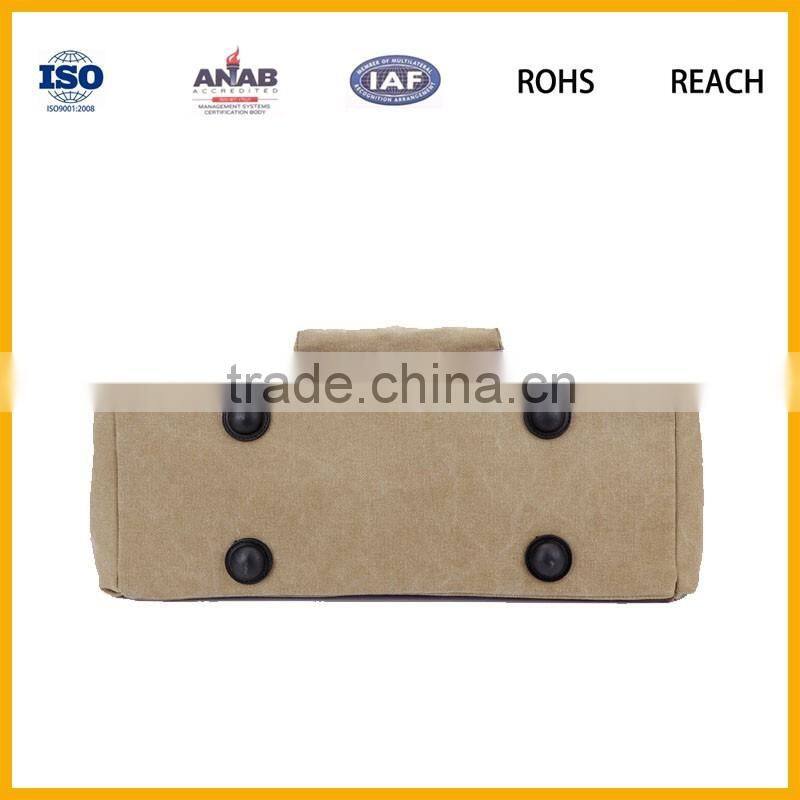 Classical Design Big Canvas Travel Bag Luggage Bag Duffle Bag for Men and Women