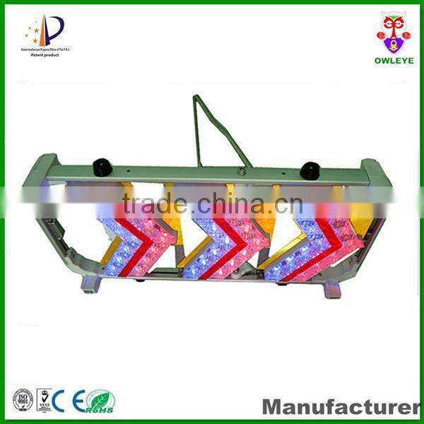 Portable Solar LED Arrow sign board for road work