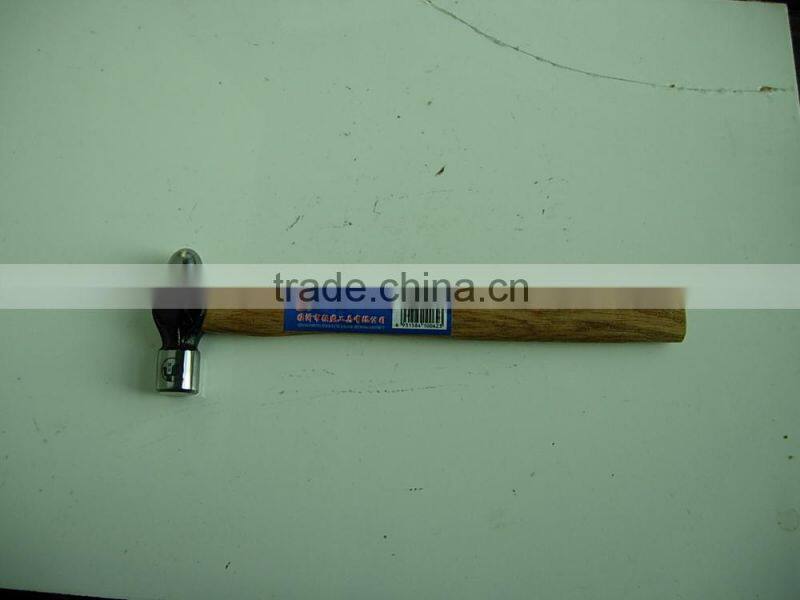 british type ball peen hammer with steel tubular handle in linyi/good sales hammer in linyi