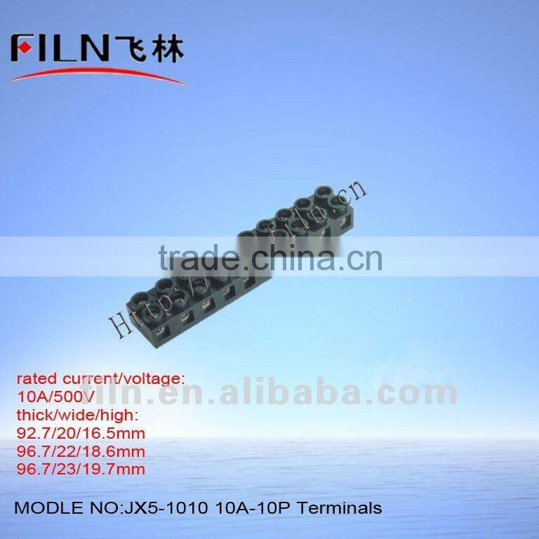 JX5-2010 screw connector 12v terminal block