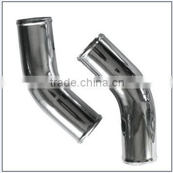 T-Shape Aluminum Hose Pipe, Alloy Pipe hose, Mat Black, Length:100mm+38mm,Bore: 25mm,OD:35mm-76mm