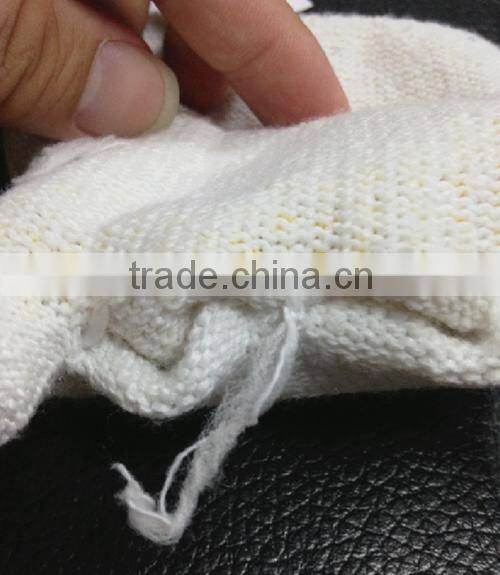BSSAFETY Polyester or cotton knitted PVC dotted slip resistant safety work glove from China supplier