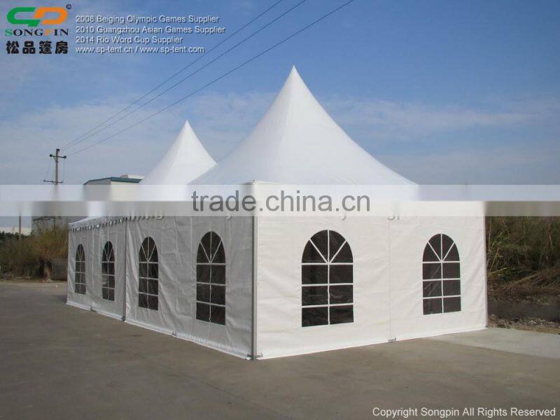 Factory sell aluminum pagoda tent, marquee, wedding tent and party tent even tent