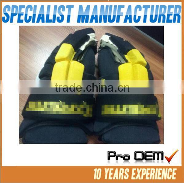 Factory directly selling cheap hockey gloves/Color custom ice hockey gloves