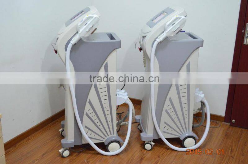 3 in 1 multifunction beauty machine with ipl rf elight and yag laser