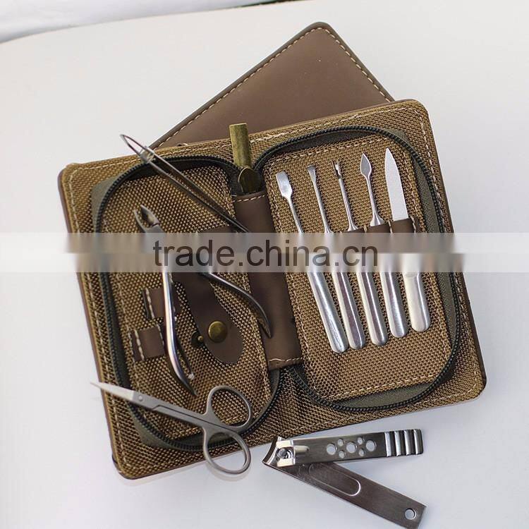 Bonvatt scissors inox manicure pedicure set souvenir case