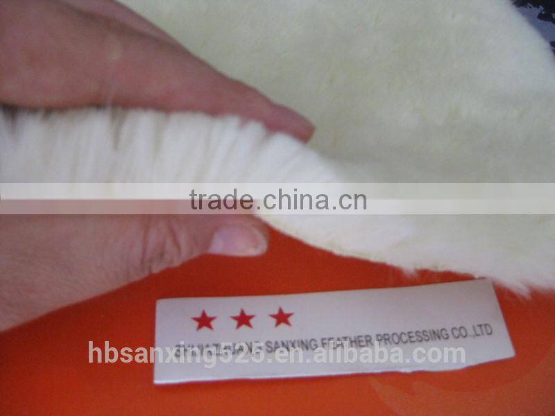 100% merino wool pile, wool length 10-35mm,250-1250GSM