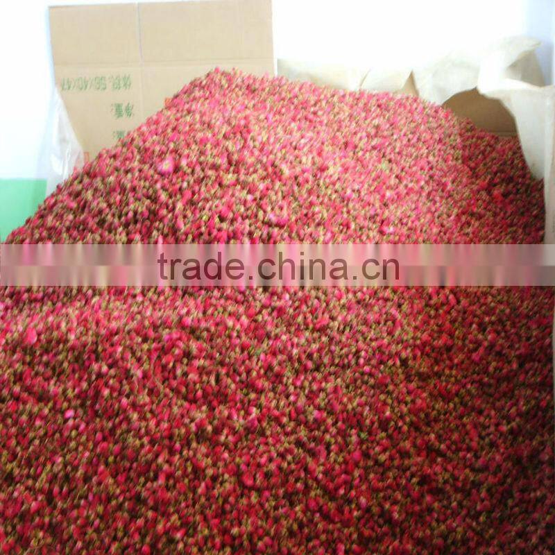Dried pink rose buds for medicine raw or tea
