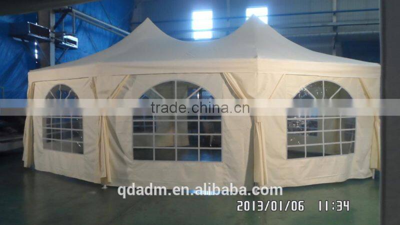 galvanized or powder coated PE PVC steel waterftoof event tent high quality
