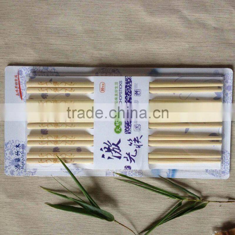 High quality with bamboo chopsticks on the plane