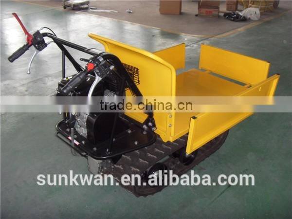 SF0610,Agriculture mini machinery, 6.5HP garden transporter with crawler