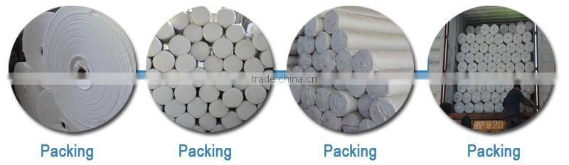 200g PET short fiber needle punched nonwoven geotextile