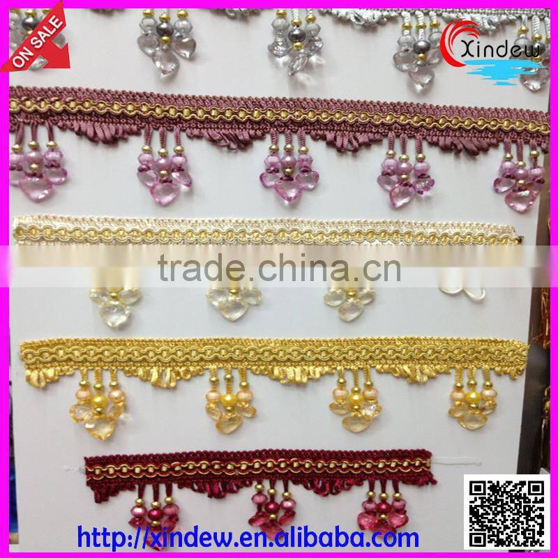 Wholesale curtain Tassel Fringe and Trimming