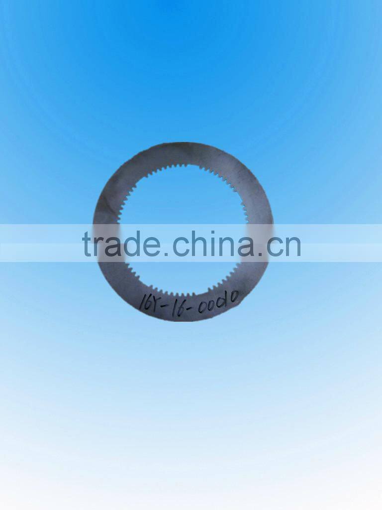 bulldozer steering clutch parts friction disc plate 16y-16-00010 shantui sd16 bulldozer gear plate