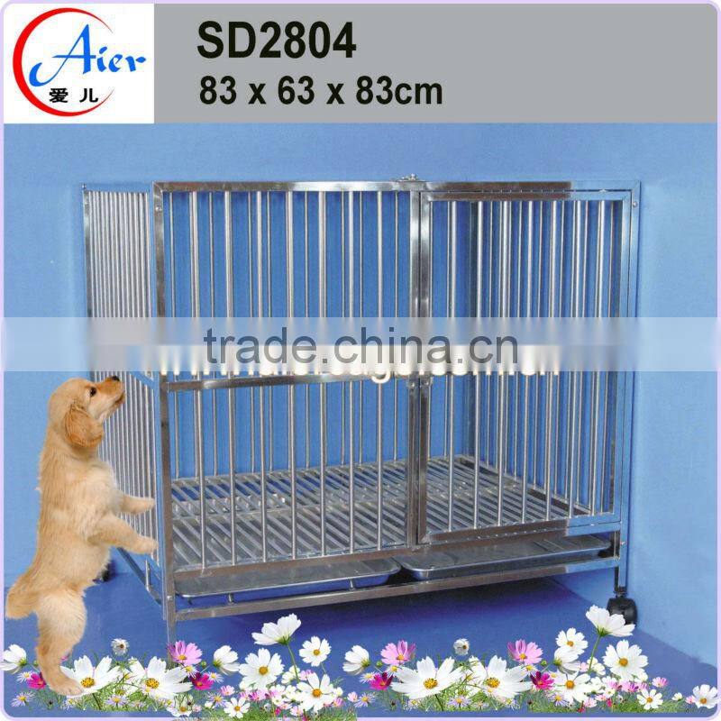 wire dog crate large steel dog cage