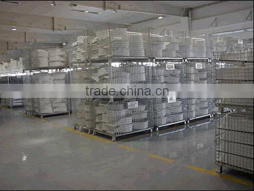 Security chrome metal storage wire cage