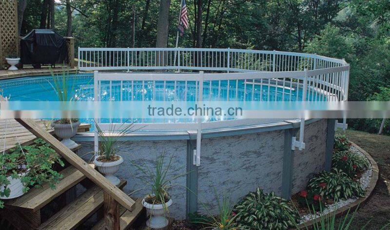 Professional Manufacturing PVC Swimming Pool Fencing