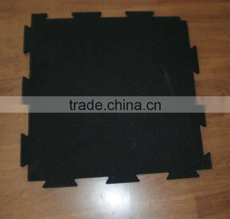 good quality rubber lock in black