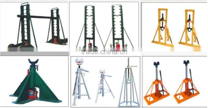 50KN Cable Drum Jacks Cable Reel Drum Elevator
