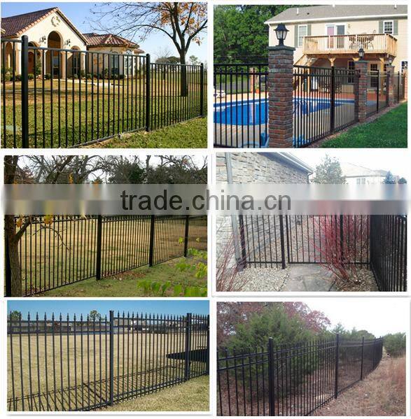 novel style wrought iron railing panels with CE Certifitation