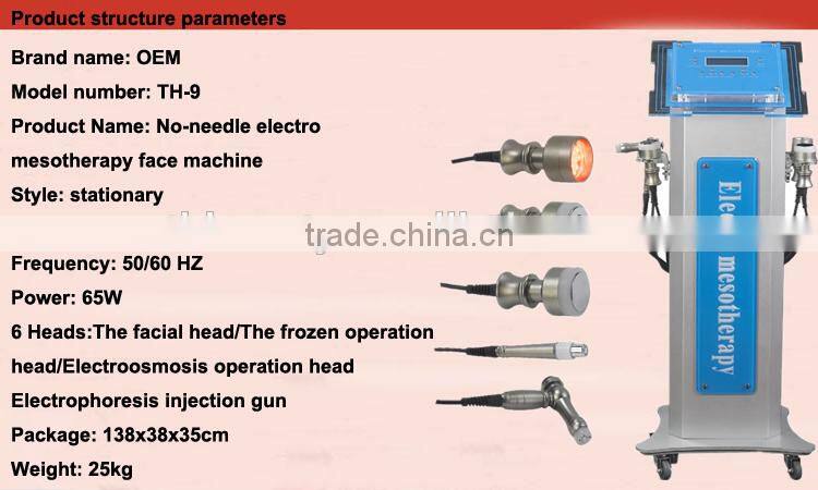 Mesotherapy Freckle Removal No Needle Mesotherapy Machine factory price