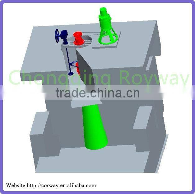 Royway Belt Drive Kaplan/ Axial-flow Turbine 100kw Hydro Generator