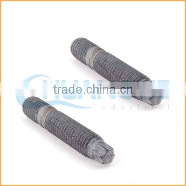 Factory direct sales high quality zinc plated double end stud bolt