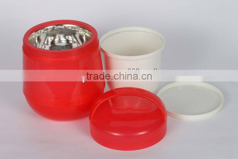 Round Glass Food Jar Clear Glass Food Jar