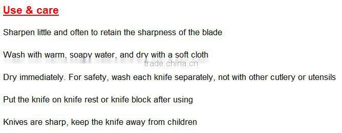 Top rank damascus steel knife set
