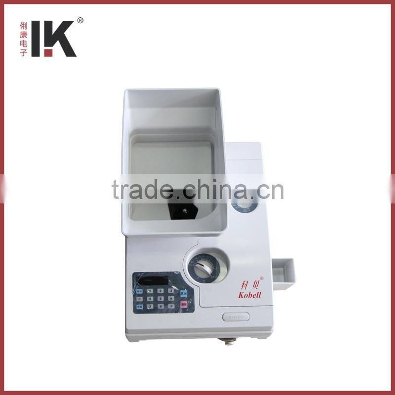 LK106 Automatic digital Euro coin counter/coin sorter