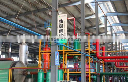 New generation 10 tons per batch waste plastic pyrolysis equipment for sale