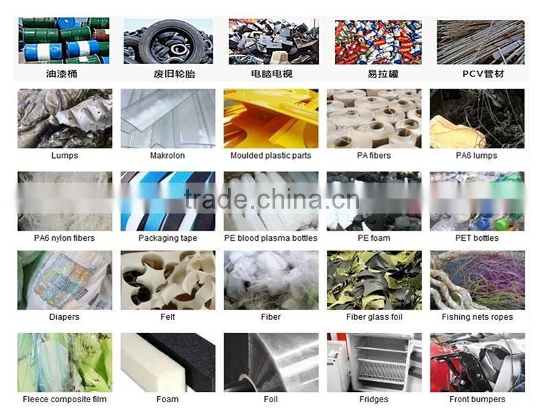 double axis shredder machine