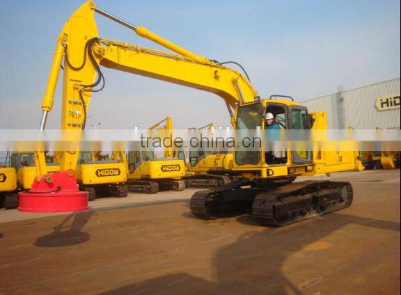 vehicle crushing excavator