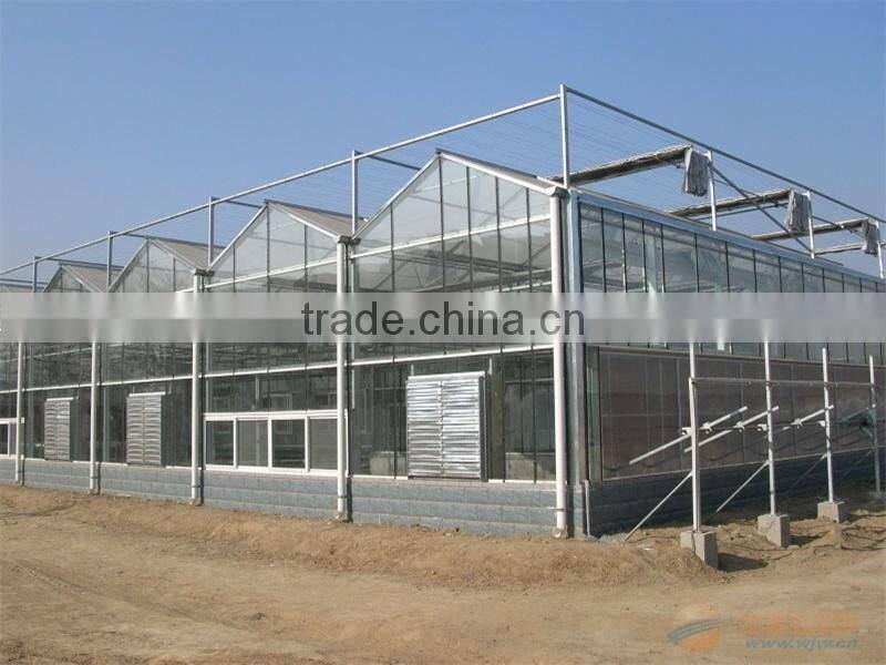 Auto control ventilation and irrigation system greenhouse