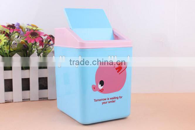 mini cartoon storage bucket