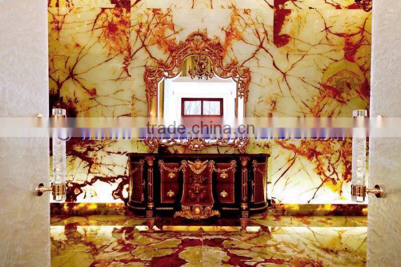 PAKISTANI NATURAL BACKLIT ONYX BATHROOM VANITYTOPS & SINKS