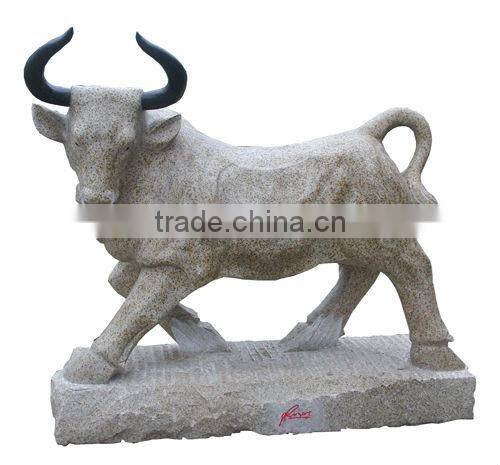 Bull Stone Statue