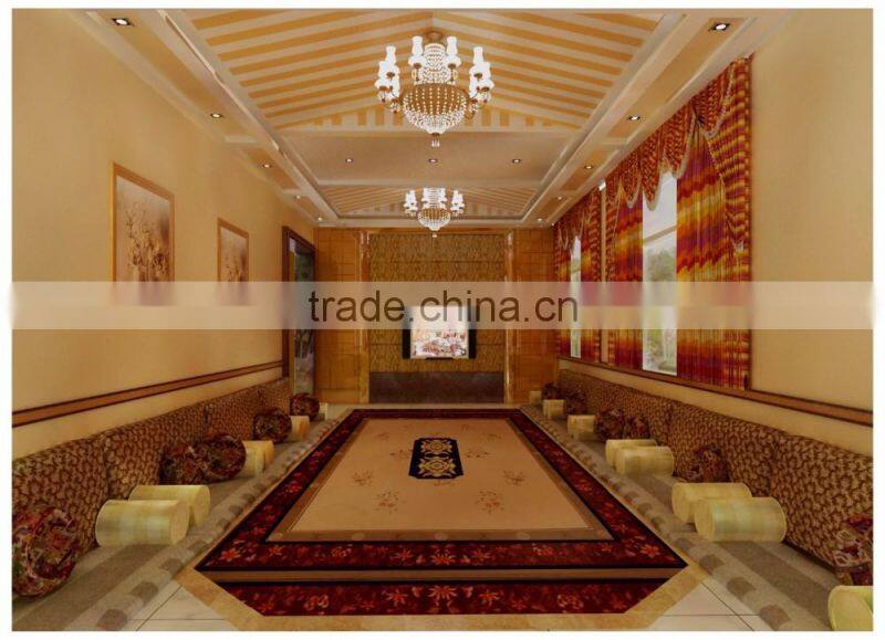 3D Architecture And Interior Rendering Of Traditional Arabic Dining Room