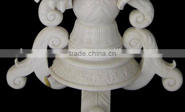 Angel Carved Statue Lamp for Sale