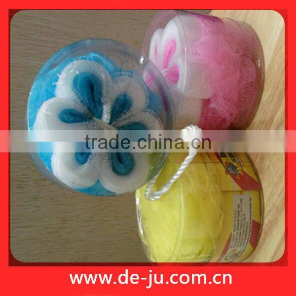 Bath Flower Colorful Animal Plastic Back Brush