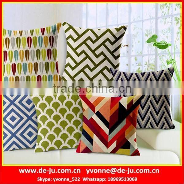 Chromatic Geometry Line Kilim Cushion Cover