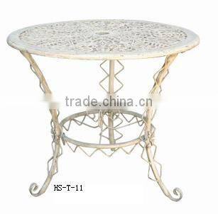 Trade Assurance decorative cast iron table producer