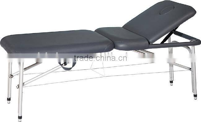Height adjustable and portable foldable massage bed used beauty salon furniture portable salon furniture F-3382