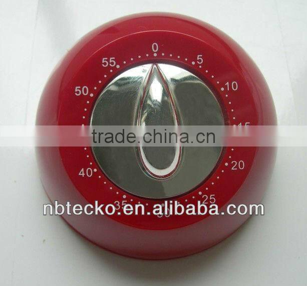 Plastic mechanical countdown kitchen cooking desktop 60 minutes timer