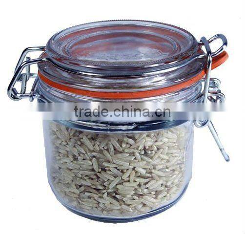 sealing glass jars and bottles with metal clip rubber