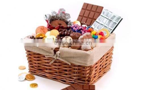 Wholesale Wicker Gift Basket Baby Gift Basket with lining