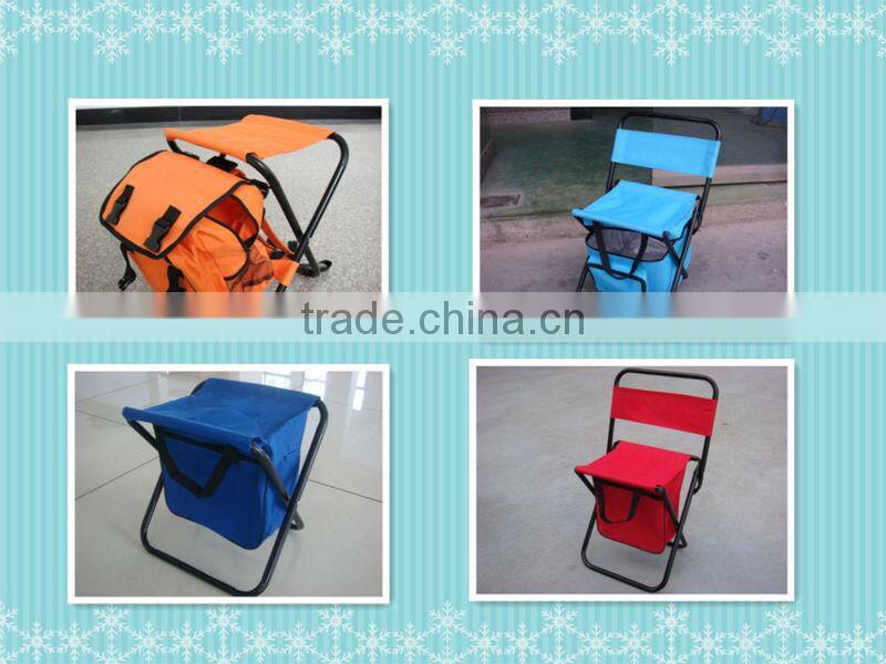 Hiking folding backpack portable beach chair with bag